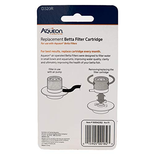 Aqueon Betta Filters Cartridges, 2PK