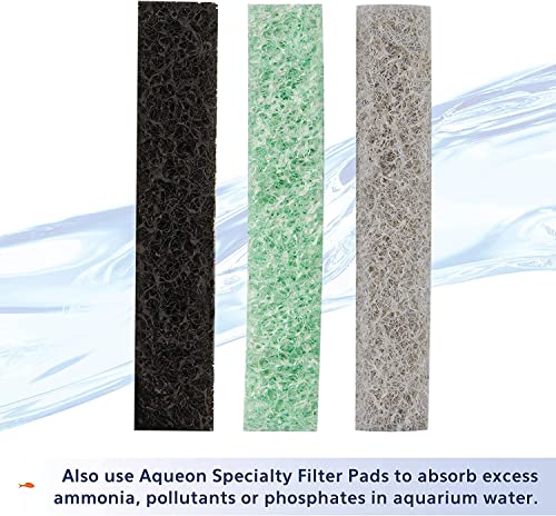 Aqueon 12 Pack of Replacement Filter Cartridges, Large, for QuietFlow Aquarium Filters
