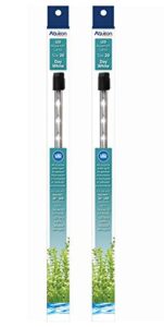 aqueon 2 pack of day white led aquarium lamps, size 20, all-purpose white light for freshwater or saltwater environments