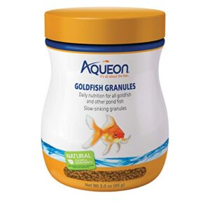 aqueon goldfish granules 3 ounces