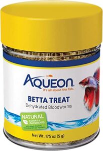 (3 pack) aqueon betta bloodworm treat, 0.175 ounce