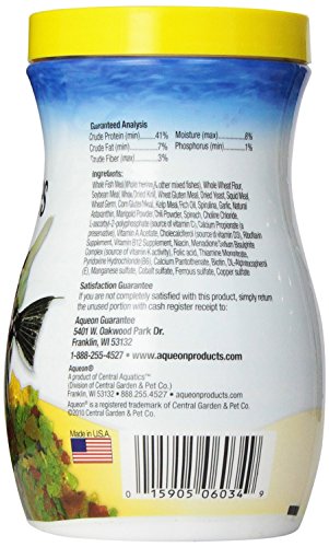 (Pack of 3) Aqueon Tropical Flakes, 7.12 Ounces each