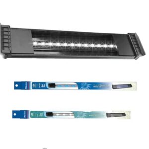 Aqueon Modular LED Aquarium Light Fixture, 48 inch Saltwater Light Bundle (3 Items)