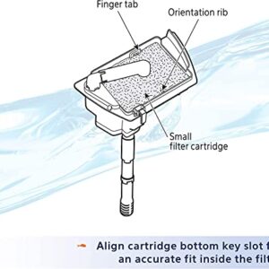 Aqueon Filter Cartridge, Small, 24-Pack (4 Packages with 6 Filters each)