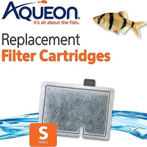 Aqueon Filter Cartridge, Small, 24-Pack (4 Packages with 6 Filters each)