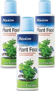 aqueon aquarium plant food (3 pack / 8.7 ounce)