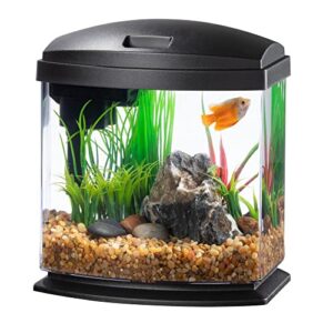 aqueon 00800196: aquarium kit mini bow led blk 1g