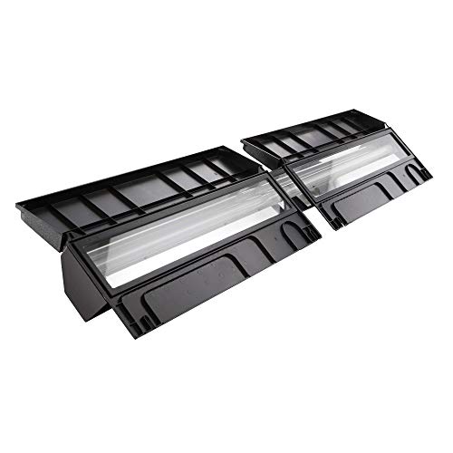 All Glass Aquarium AAG21248 Fluorescent Deluxe Hood, 48-Inch