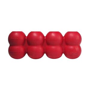 KONG - Classic Goodie Ribbon - Durable Rubber Stuffable Dog Toy - for Medium Dogs