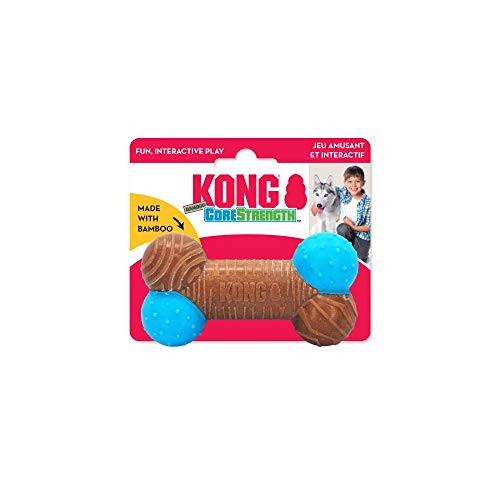 KONG - CoreStrength Bamboo Bone - Long Lasting Dog Dental and Chew Toy - for Medium/Large Dogs