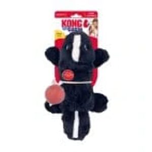 kong company 38750361: cozie pocketz dog toy, skunk md