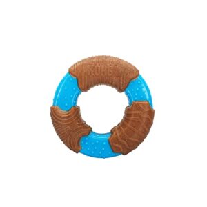 KONG - CoreStrength Bamboo Ring - Long Lasting Dog Dental and Chew Toy - for Medium/Large Dogs