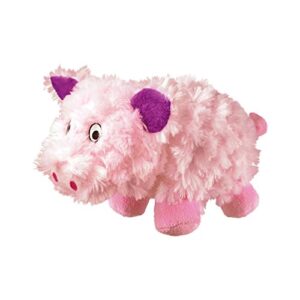 kong barnyard cruncheez pig toy, large
