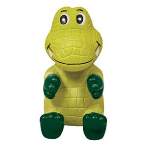 kong wiggi alligator dog toy, large