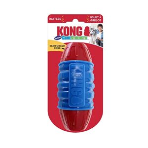kong company 38750206: corestrength rattlez dog toy, fotball