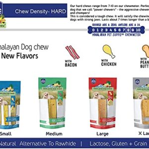 Himalayan Dog Chew Original Yak Cheese Dog Chews, 100% Natural, Long Lasting, Gluten Free, Healthy & Safe Dog Treats, Lactose & Grain Free, Protein Rich, Mixed Sizes, Dogs 65 Lbs & Smaller, 9.9 oz