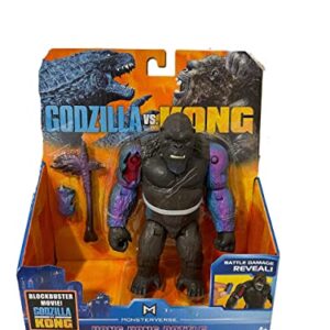 MonsterVerse Godzilla vs. Kong 6" Hong Kong Battle (Kong 6" Hong Kong Battle)