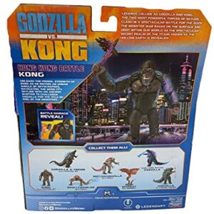 MonsterVerse Godzilla vs. Kong 6" Hong Kong Battle (Kong 6" Hong Kong Battle)