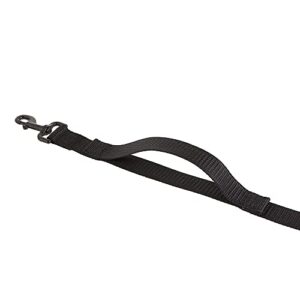 KONG Max HD Traffic Handle Ultra Durable Quick Control Leash 6' (Black)