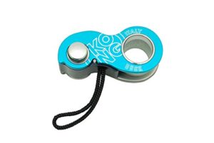 kong duck rope clamp ascender cyan