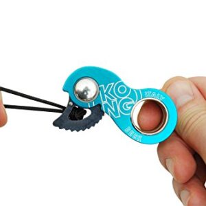 Kong Duck Rope Clamp Ascender Cyan