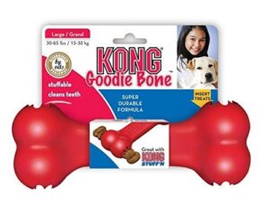 kong dog goodie bone red, medium, (pack of 2)