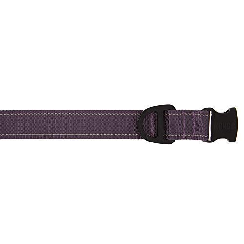 KONG Max Ultra Durable Dog Collar (Large, Purple)