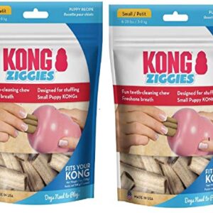 KONG - Ziggies Puppy Small, Pack of 2