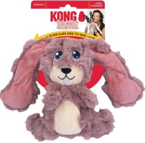 kong company 38749875: scrumplez dog toy, bunny md