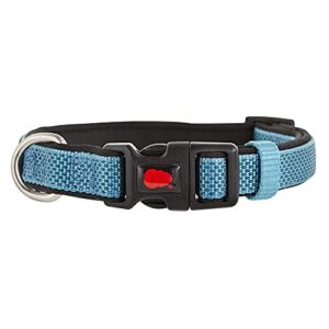 KONG Comfort Neoprene Padded Dog Collar Offered by Barker Brands Inc. (Medium, Blue)