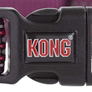 KONG Comfort Neoprene Padded Dog Collar Offered by Barker Brands Inc. (Medium, Blue)