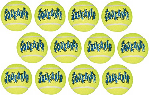 KONG Company Med Tennis Ball (Pack of 12 Balls)