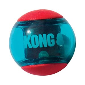 kong,dog squeezz action toy, red medium