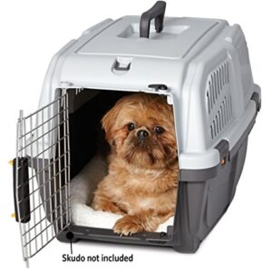 Pet Bed for Dog Carrier & Travel Carrier | Pet Bed Fits 24-Inch Plastic Pet Carriers for Small Dog Breeds & Small Cats