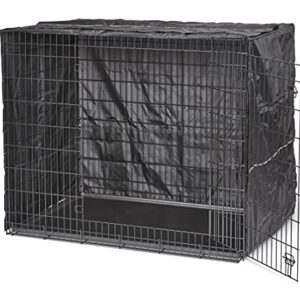 MidWest Homes for Pets XXL 54-Inch , Privacy Dog Crate Cover Designed to Fit Midwest Ginormous Dog Crate Models SL54 & SL54DD, Machine Wash & Dry, Gray,