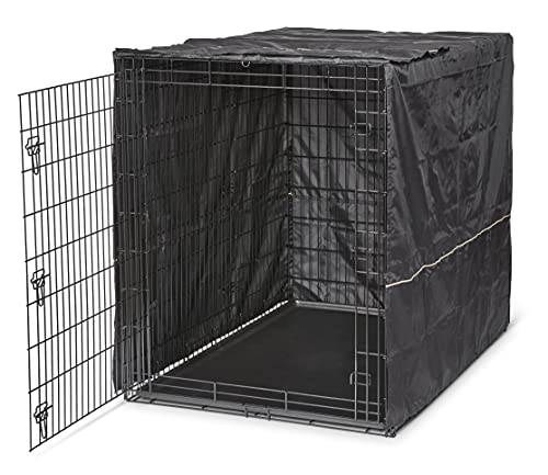 MidWest Homes for Pets XXL 54-Inch , Privacy Dog Crate Cover Designed to Fit Midwest Ginormous Dog Crate Models SL54 & SL54DD, Machine Wash & Dry, Gray,