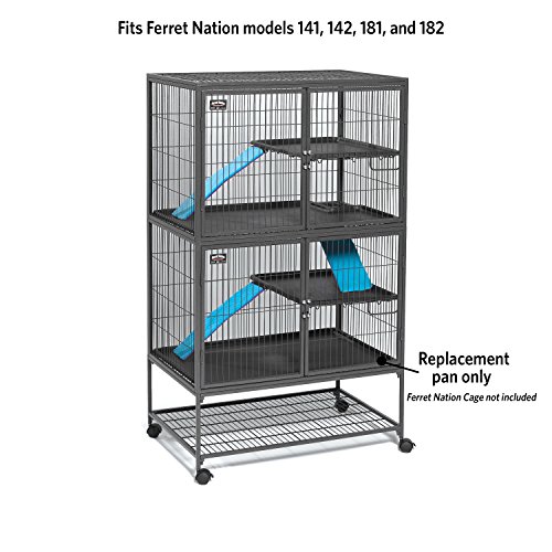 Midwest Homes for Pets 142PAN Replacement Pan for Midwest Cat Cage, 34.5 x 22.5 x 1.125