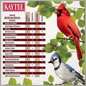 Kaytee Wild Bird Ultimate Birder's Blend Food Seed For Grosbeaks, Cardinals, Nuthatches, Woodpeckers & Other Wild Birds, 10 Pound