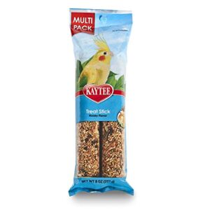 kaytee treat stick honey flavor – cockatiel 8 oz