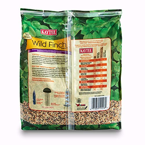 Kaytee Wild Finch Bird Food Stand Up Bag, 5 Pounds