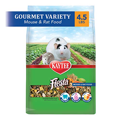 Kaytee Fiesta Pet Mouse and Rat Food, 4.5 Pound