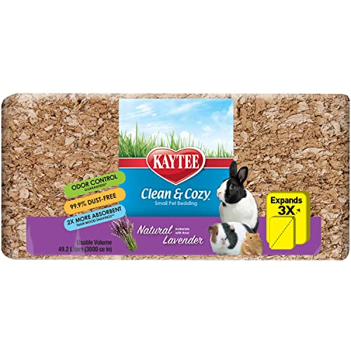 Kaytee Clean & Cozy Natural Bedding with Lavender 49.2 Liters