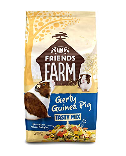 Supreme Tiny Friends Farm Gerty Guinea Pig Tasty Mix, Apple Strawberry, 2lbs