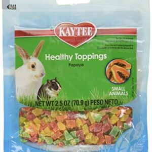 Kaytee Healthy toppings Papaya,2.5 oz (6 Pack)