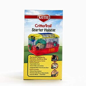 Kaytee CritterTrail Starter Habitat for Pet Dwarf Hamsters, Gerbils or Mice