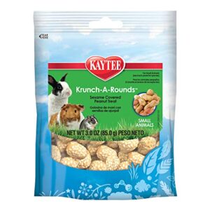 kaytee krunch-a-rounds treat for small animals 3 oz