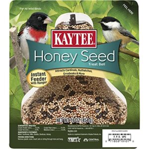 kaytee honey seed treat bell, 1-pound