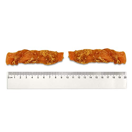 Jungle Calling Dog Treats, Skinless Chicken Wrapped Sweet Potato, Gluten and Grain Free, Chewy Dog Bites for Balanced Nutrition, 10.6oz
