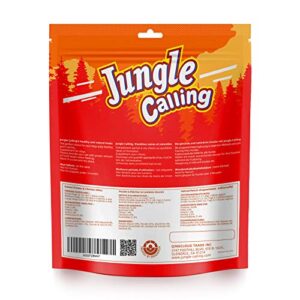 Jungle Calling Dog Treats, Skinless Chicken Wrapped Sweet Potato, Gluten and Grain Free, Chewy Dog Bites for Balanced Nutrition, 10.6oz