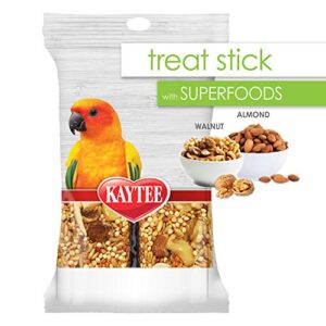 kaytee avian superfood treat stick almond & walnut 5.5 ounces